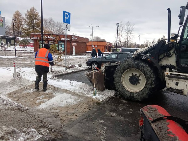 Как в Байкальске справляются со снежным натиском